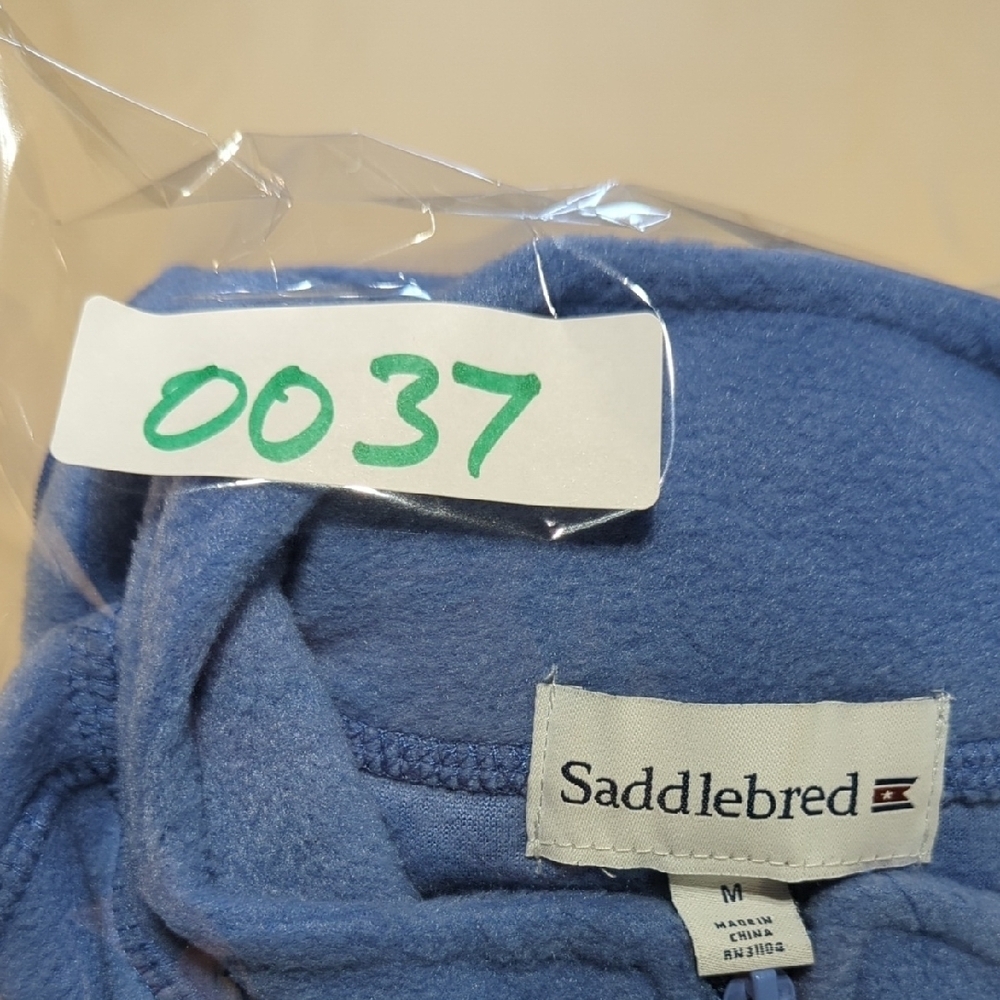 Saddlebred Light Blue Fleece Pullover - Picture 10 of 10
